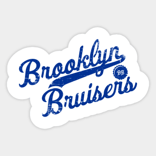 Brooklyn Bruisers - Blue Sticker